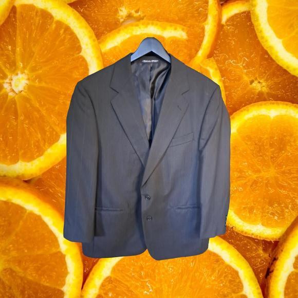 Vintage‎ Bill Robin Son Black 2 Button Blazer Size 42R